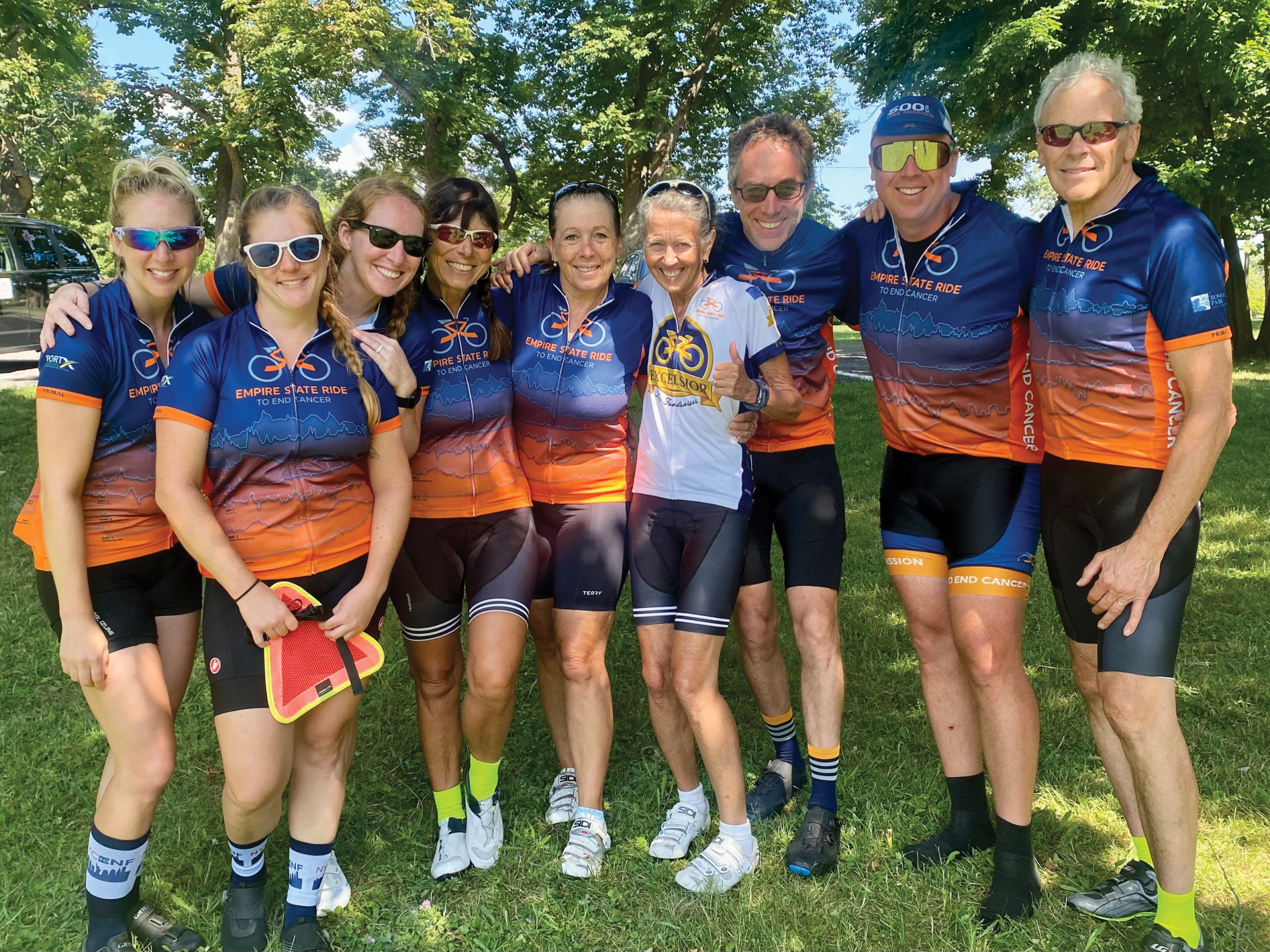 Empire State Ride for Roswell Team Holiday Valley Enjoys Helping a