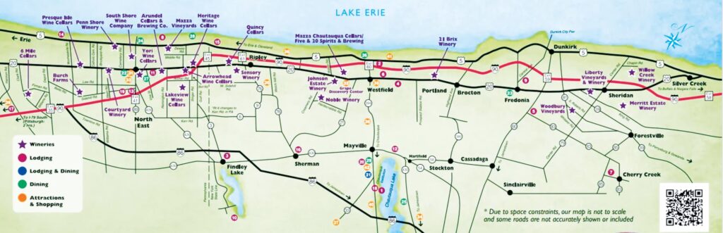 Harvest Weekend Map