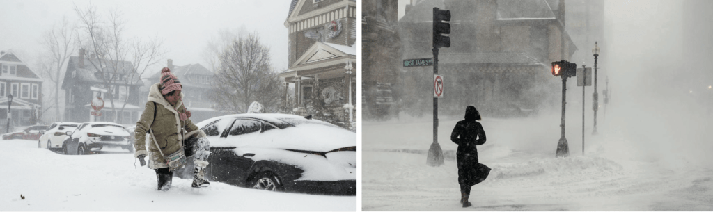Buffalo Snow Scenes