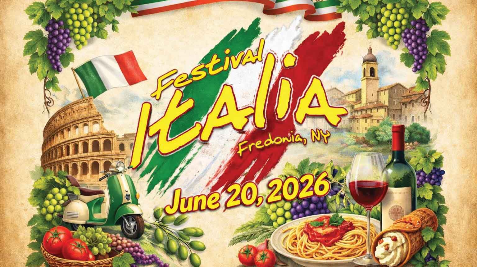 Fredonia’s Italia Festival Italian Culture and Traditions, June 20