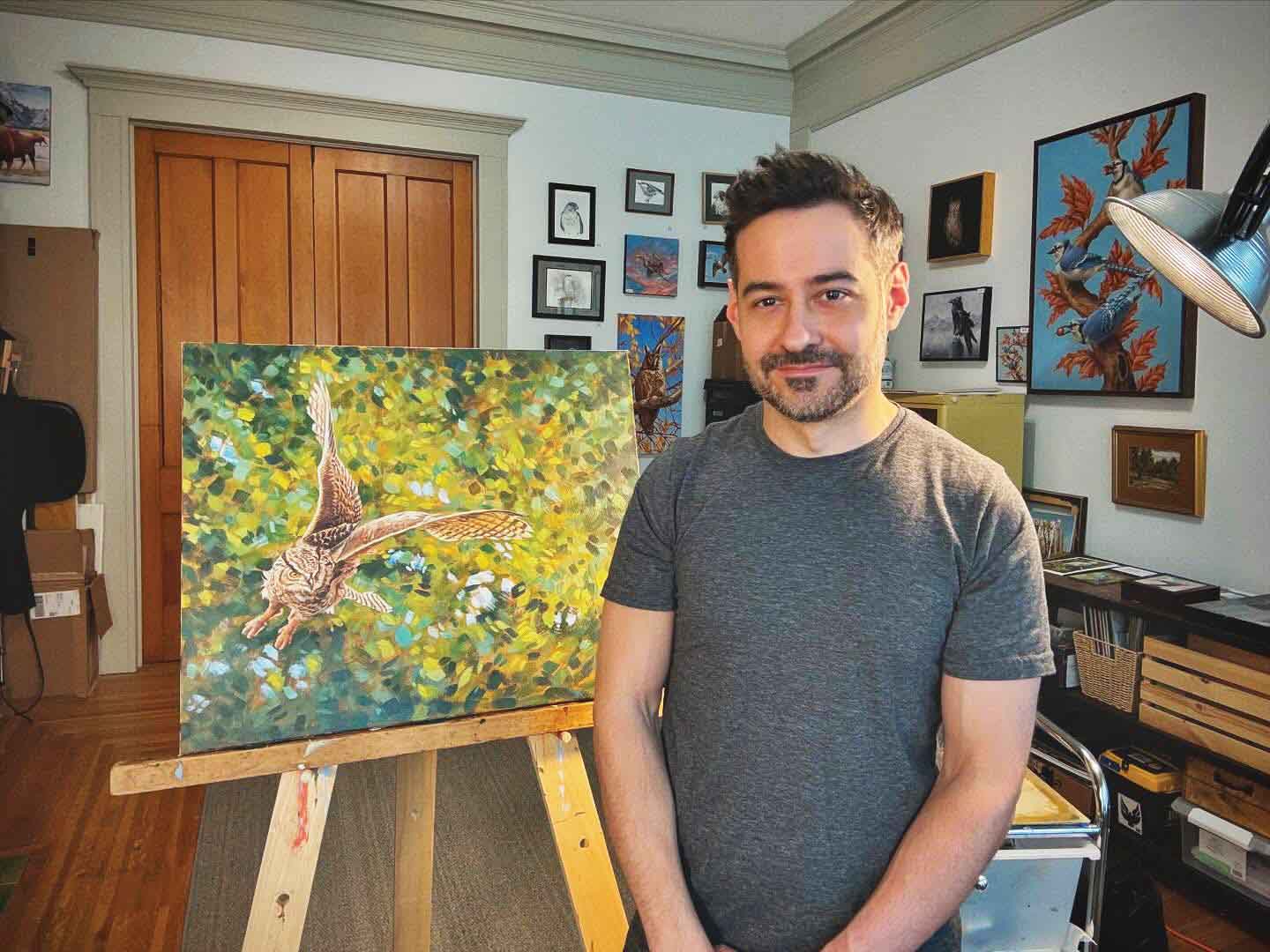 Joseph Grice Art Exhibition Explore the Blends of Art and Sciences in Westfield, NY